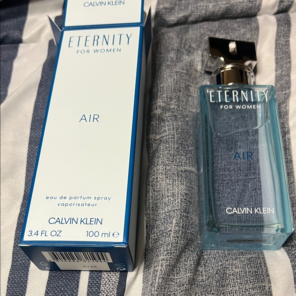 Calvin Klein Eternity Air for Women - Blue and Silver Bottle
